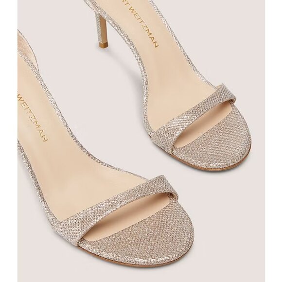 NEW STUART WEITZMAN Made In Spain Sandals 75 in poudre 1225 8t4 - Picture 3 of 11